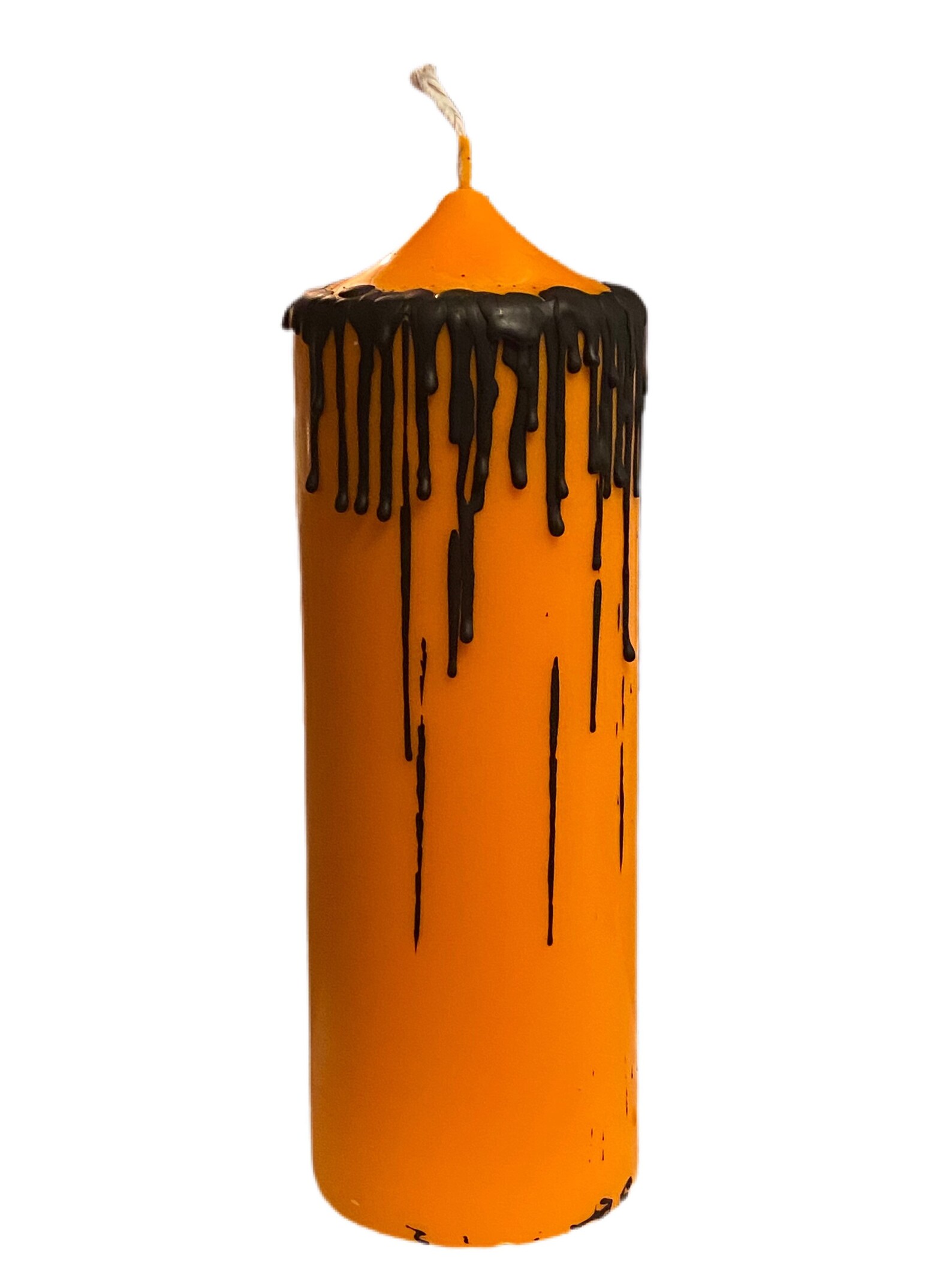 Halloween candles Halloween decor pillar candles Halloween Etsy
