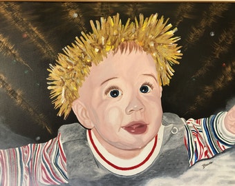 Example: Custom Oil Portrait Painting