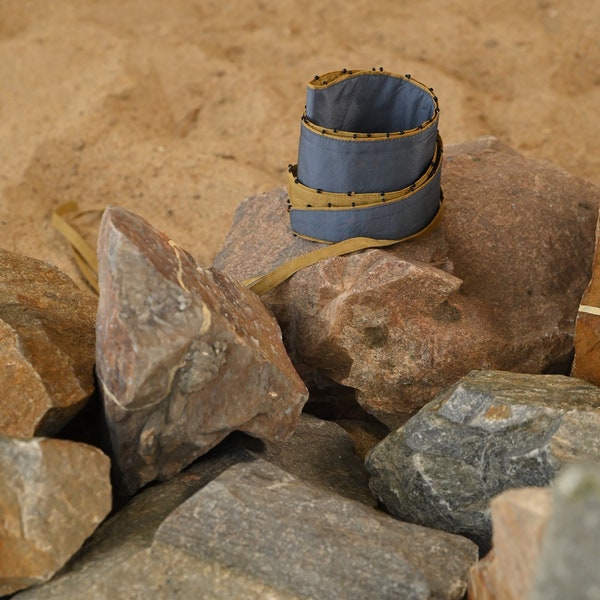 Wrap Belt - Lapis - Habutai Silk - Glass Beadss - Boho chic belt - The White Raven