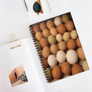 Farm Chicken Spiral Notebook - Ruled Line, Farm Journal Notebook, Chicken Lover Gift, Back to School Stationery, Rooster Notebook