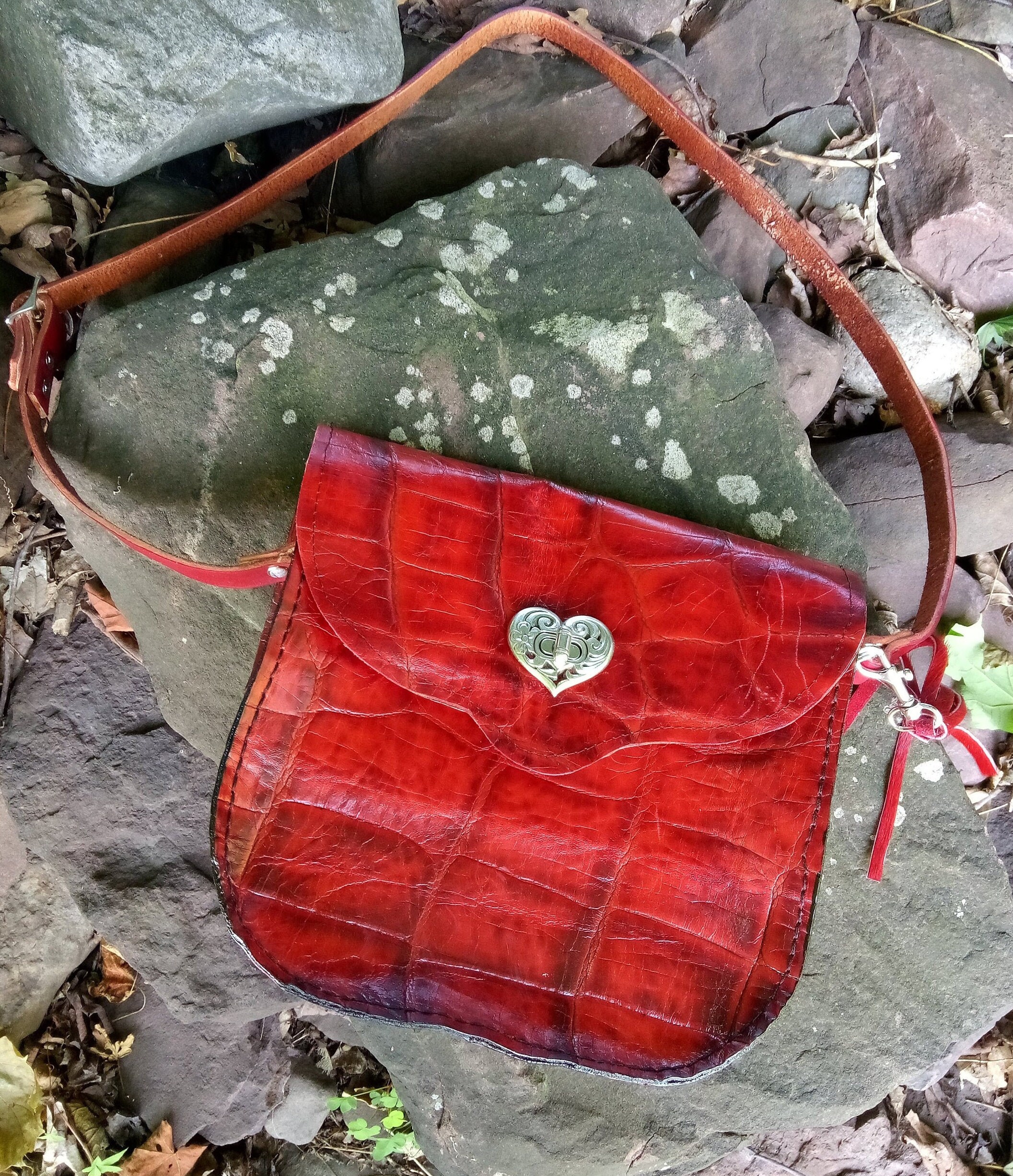 Women's Leather Handbag Shoulder Leather Bag Leather Etsy