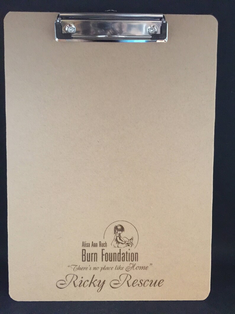 Custom Engraved Clipboard with Logo Etsy