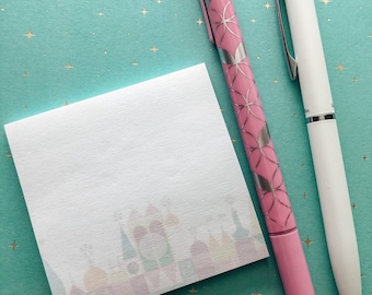 Disney Inspired Notepad - it's a Small World Post-it® Notes