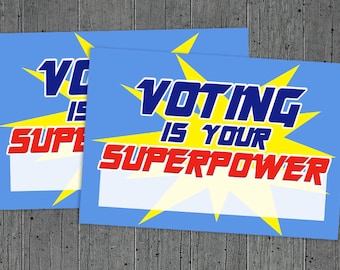 Stemmen is jouw superkracht