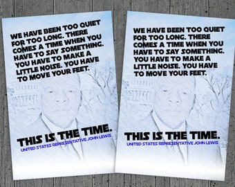BULK ORDER John Lewis: This is the time.