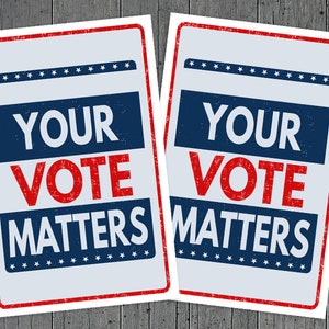BULK ORDER Your Vote Matters