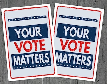 BULK ORDER Your Vote Matters