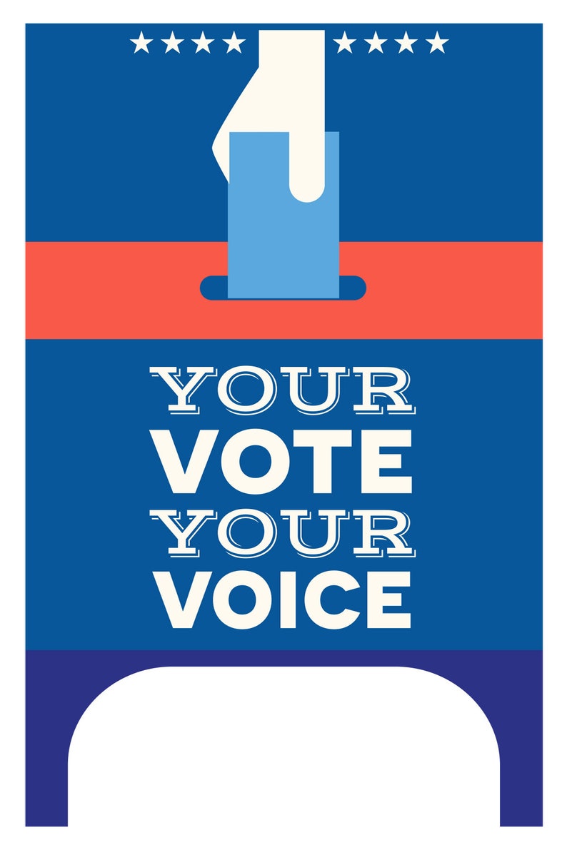 Vote Voice Etsy Canada