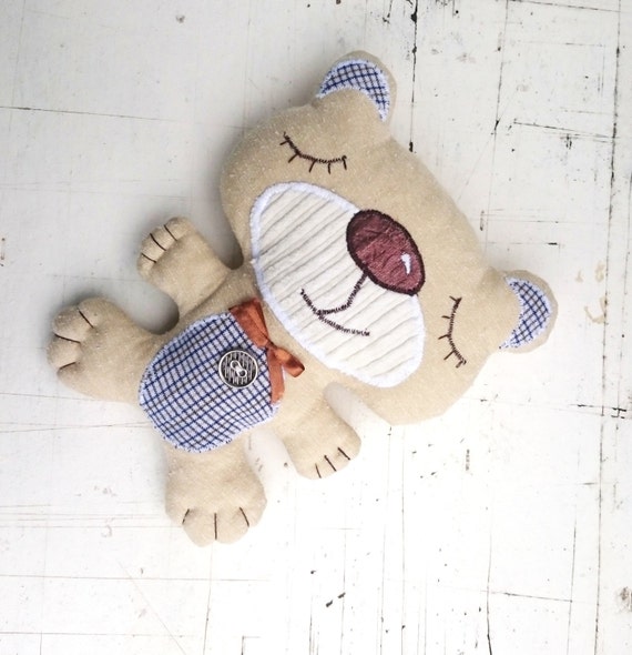 sleeping bear stuffed animal