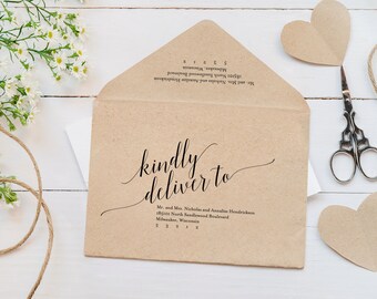 wedding envelope etsy