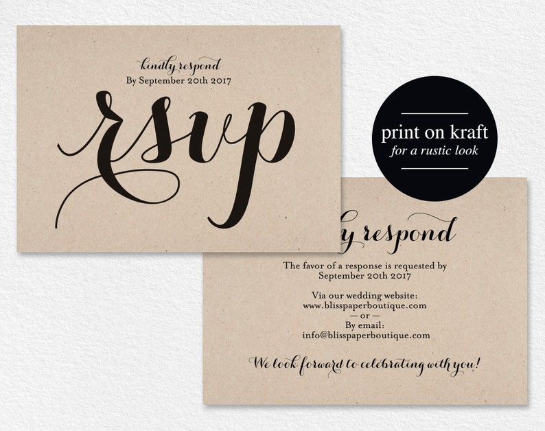 DIY wedding rsvp postcards rsvp online wedding rsvp cards rsvp cards rsvp template RSVP Postcard PDF Instant Download #BPB133/_1/_1