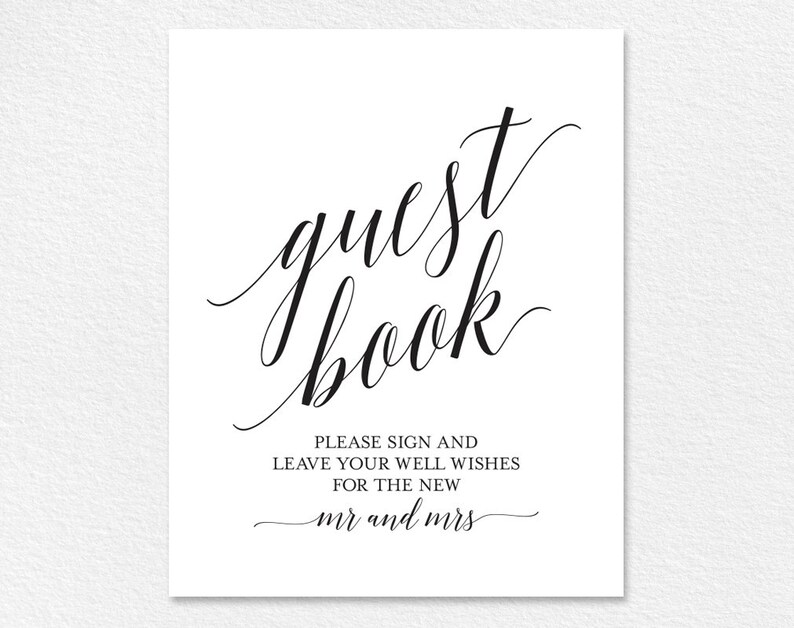 Guest Book Sign Guest Book Wedding Guest Book Ideas Wedding Etsy