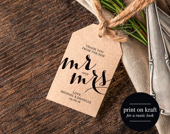 Rustic Wedding Tags 1