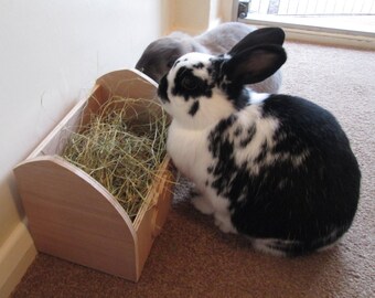 Rabbit Hay Feeder Etsy