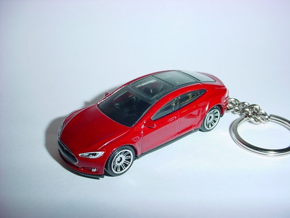 tesla car key ring