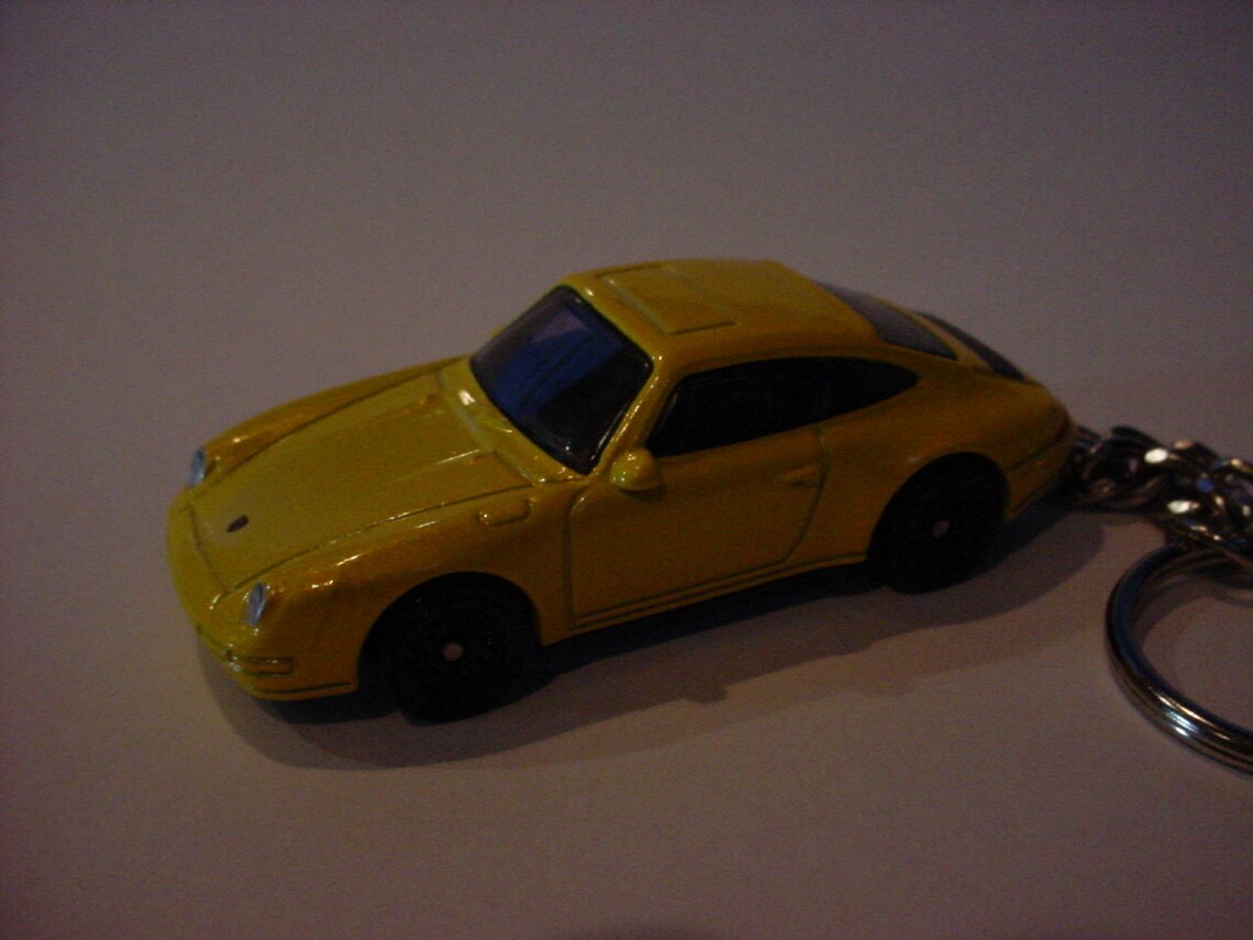 3D Porsche 911 Carrera custom keychain by Brian Thornton Etsy