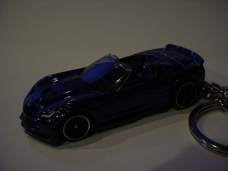 3D Chevrolet Corvette C7 Z06 vert custom keychain by Brian Etsy