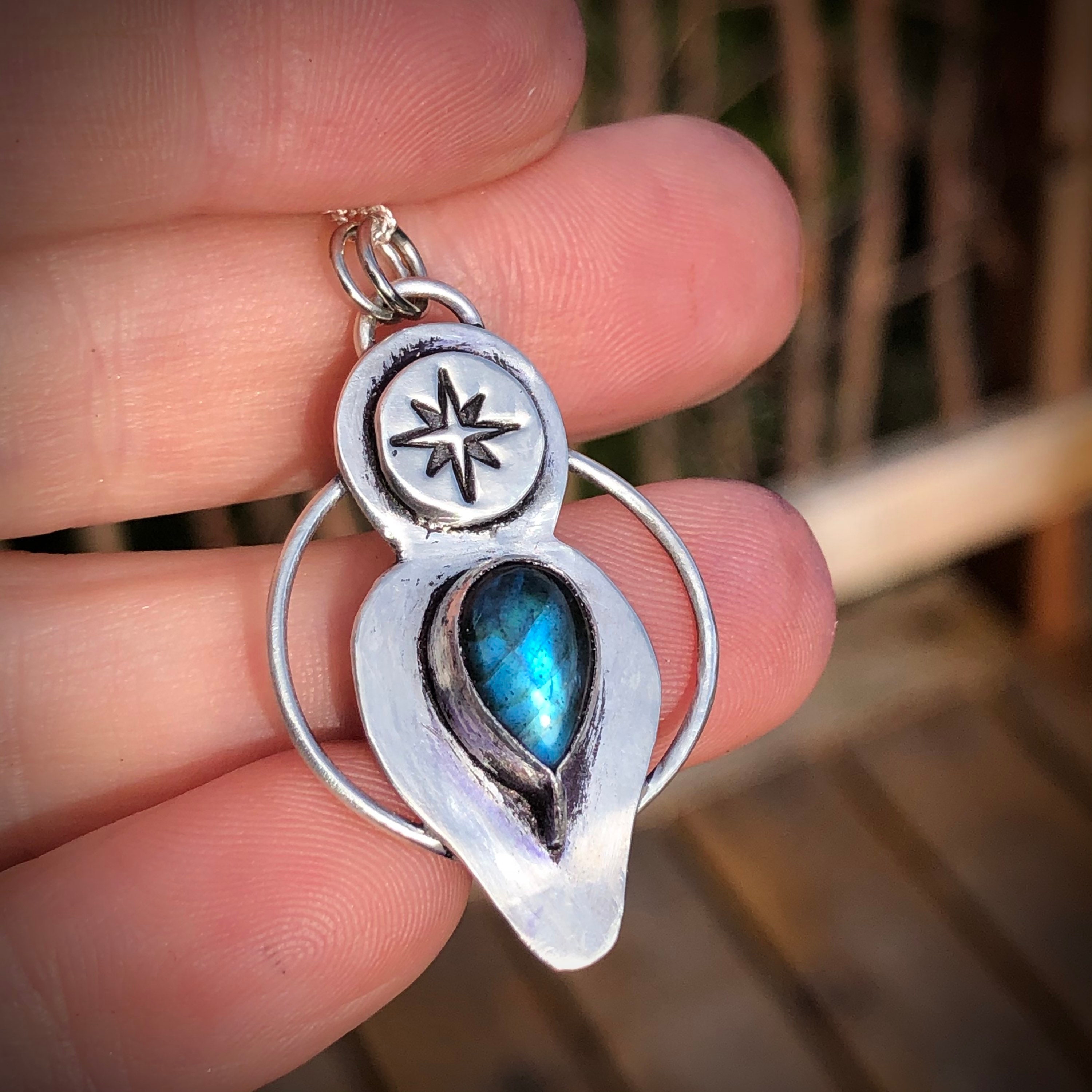 North Star Labradorite Necklace