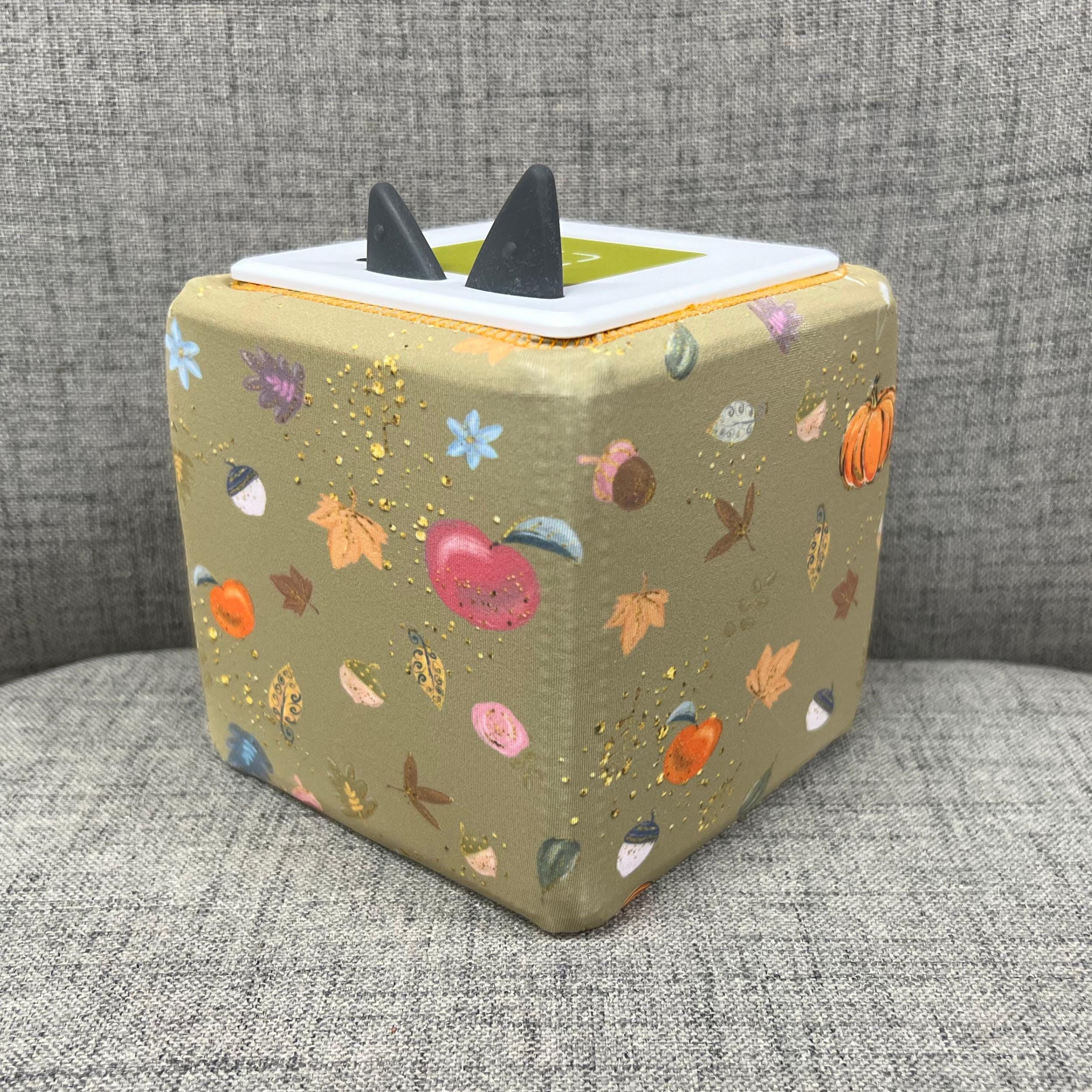 Fall Leaves and Nuts - Cloth Cover Compatible with Toniebox