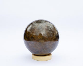 Ornamentale Kugel, farbiger Hikaru Dorodango, japanische Kunst, Handgemacht, Unikat