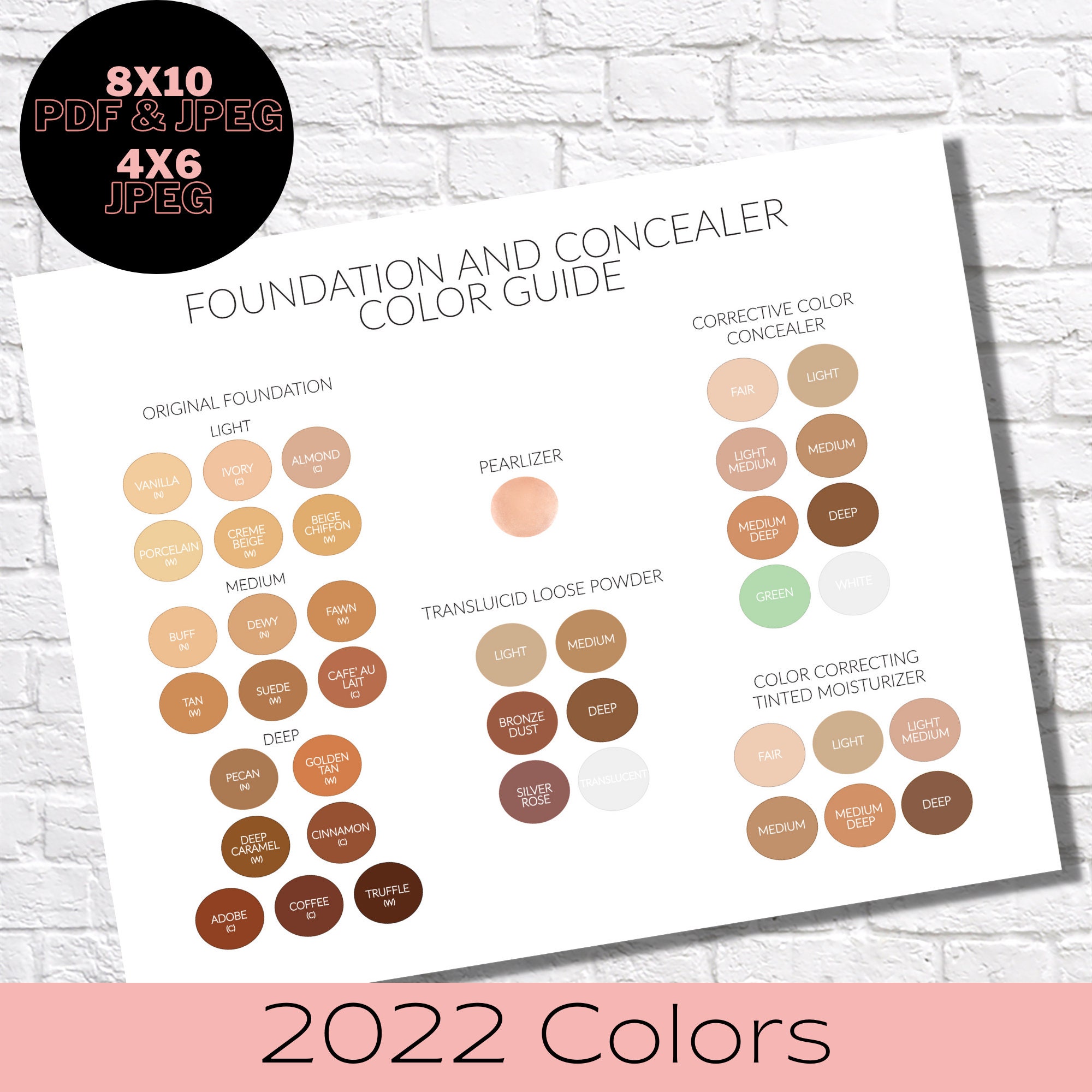 Senegence Christmas 2022 Senegence Color Chart 2022 Lipsense Color Chart Senegence | Etsy