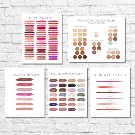 Senegence Christmas 2022 Senegence Color Chart 2022 Lipsense Color Chart Senegence | Etsy