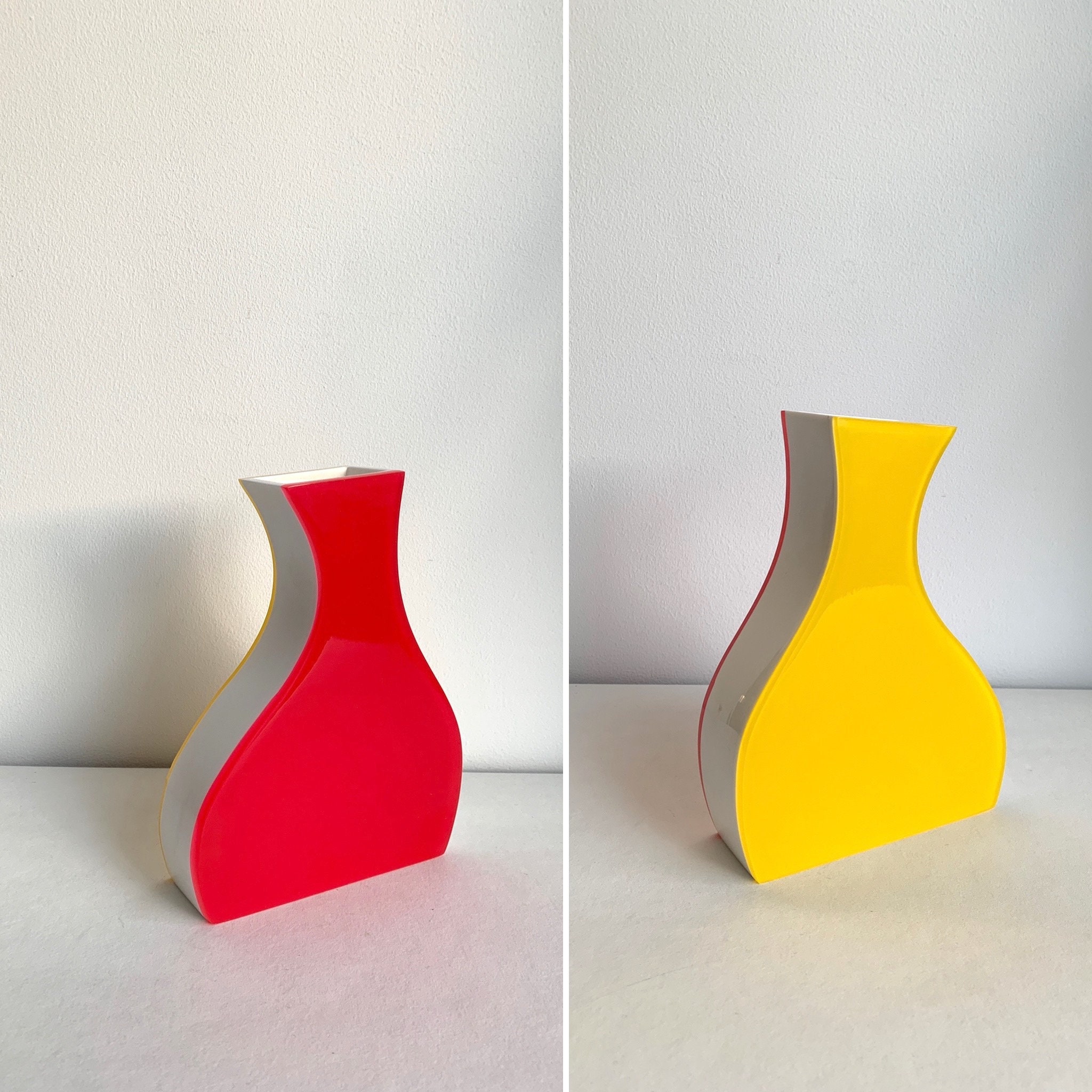 Afvise James Dyson Bliver til Vintage Vase Villeroy & Boch Design Vase Plexiglas Flower - Etsy Israel