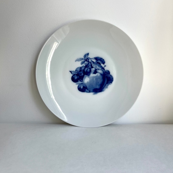 Buy Vintage Plate CM Hutschenreuter, Porcelain Plate Blue, Plate Fruit Online in India