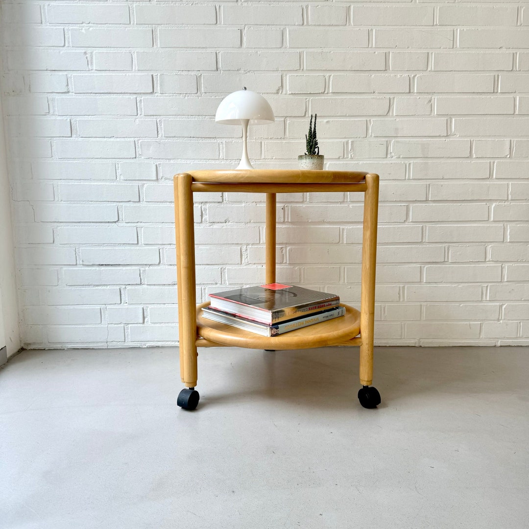 Vintage Serving Trolley 70s Jens Quistgaard, Mid-century Danish Bar ...