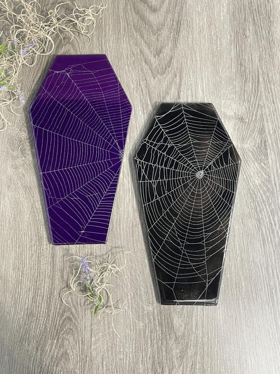 Coffin, Coffin Plaque, Halloween Decor Gothic Home Decor Vampire Decor