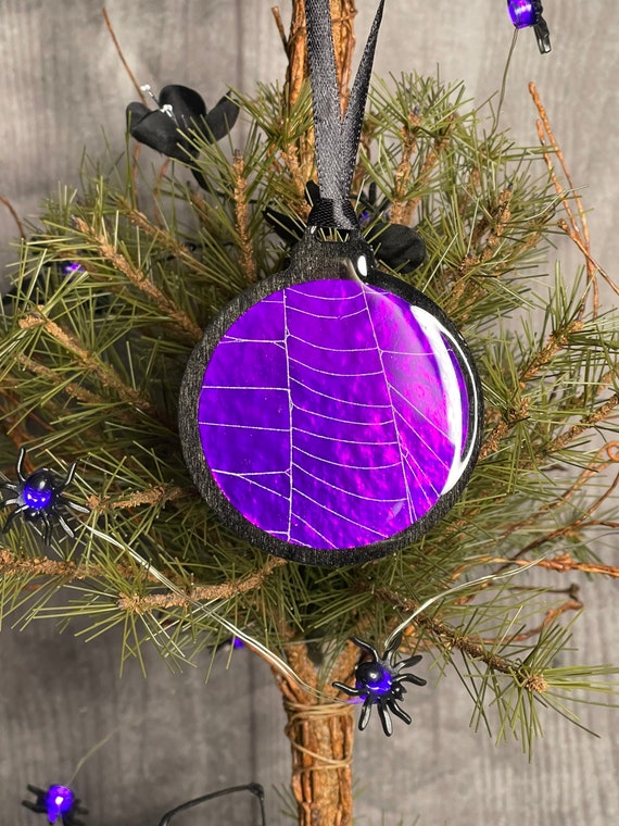 Ornament, Spider Web, Halloween,Spooky Christmas, Witchy, Gothic Decor Krampus Christmas Ornaments