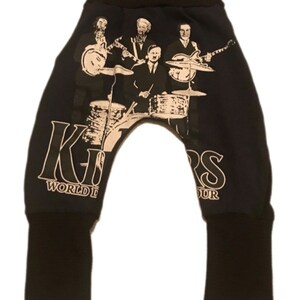 Reworked grow with me pants, Killers grow with me pants, rock pants for kids, rock pants for toddlers, rock clothes for kids, rock and roll