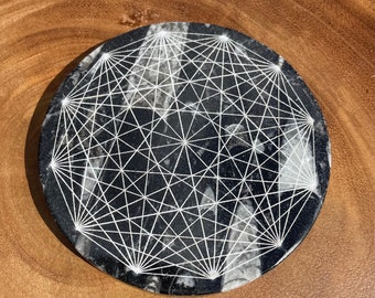 Tesseract Sacred Geometry Radionics Disc Radionics