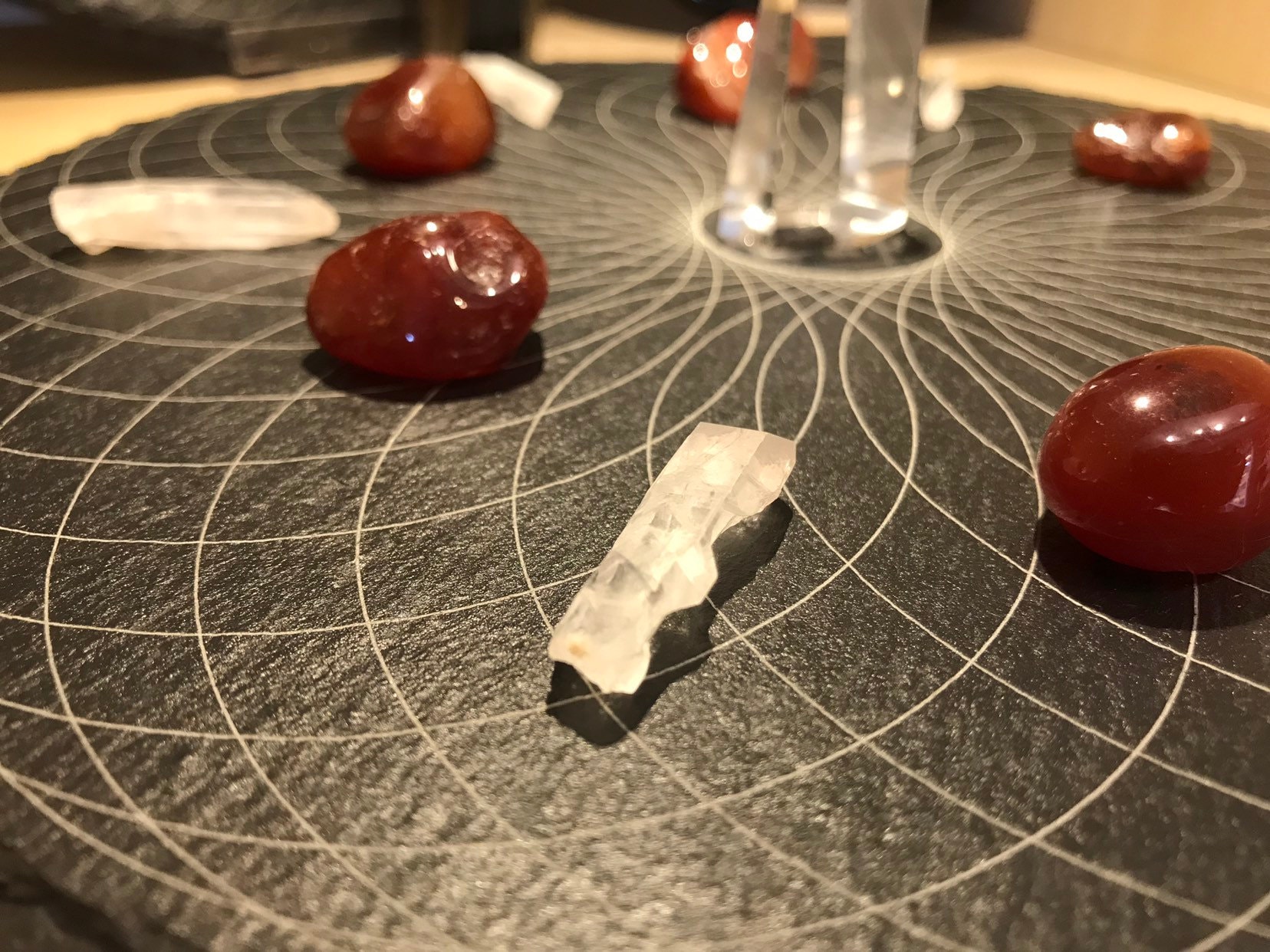 Torus Vortex Math Torus Vortex Crystal Grid - Sacred Geometry - Natural Slate -gridding ...