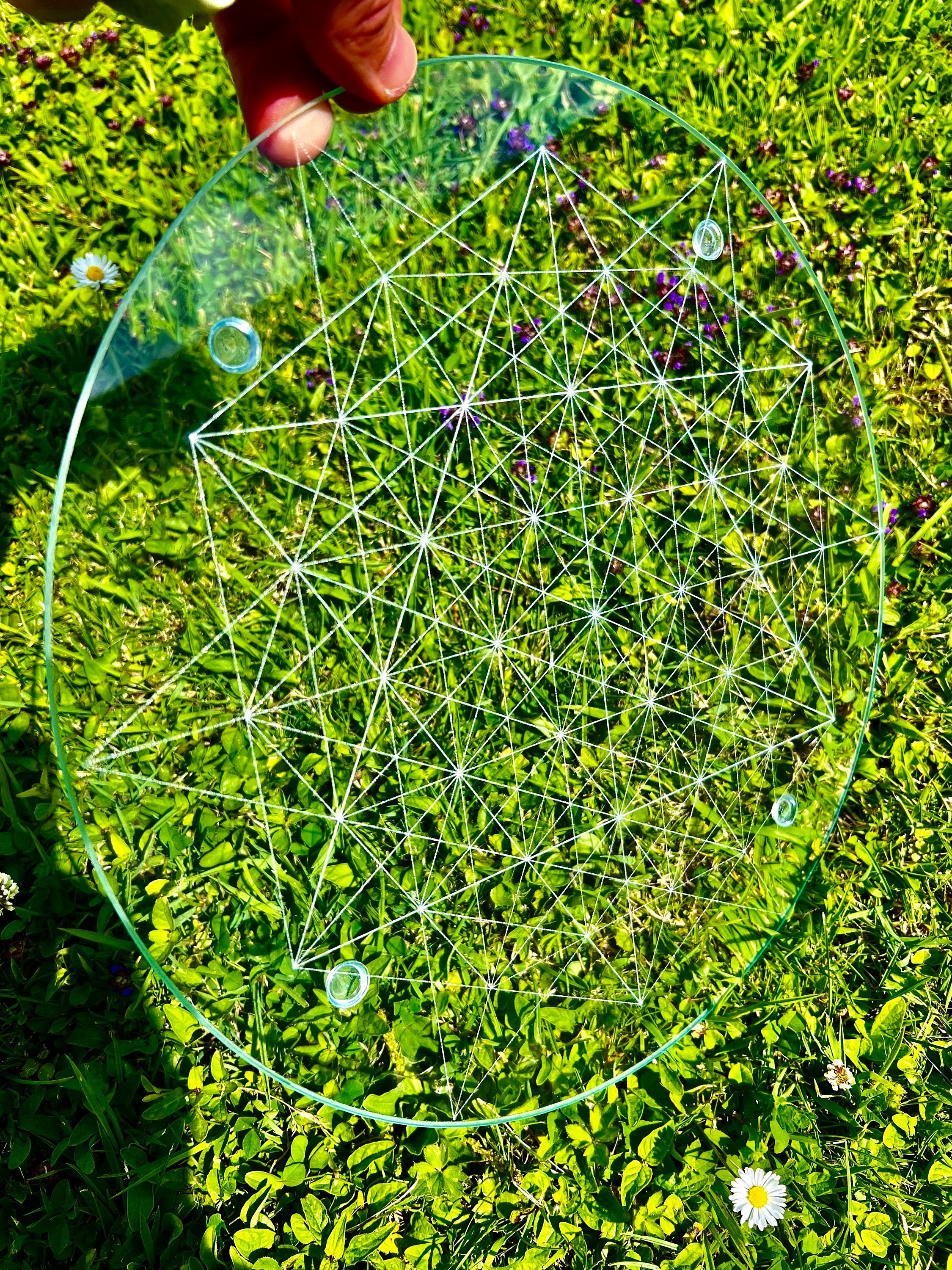 64 Point Star Tetrahedron - Crystal Grid - Sacred Geometry - Gridding ...