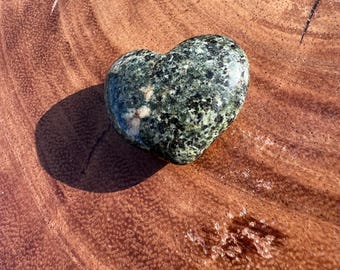 Preseli Bluestone polished heart