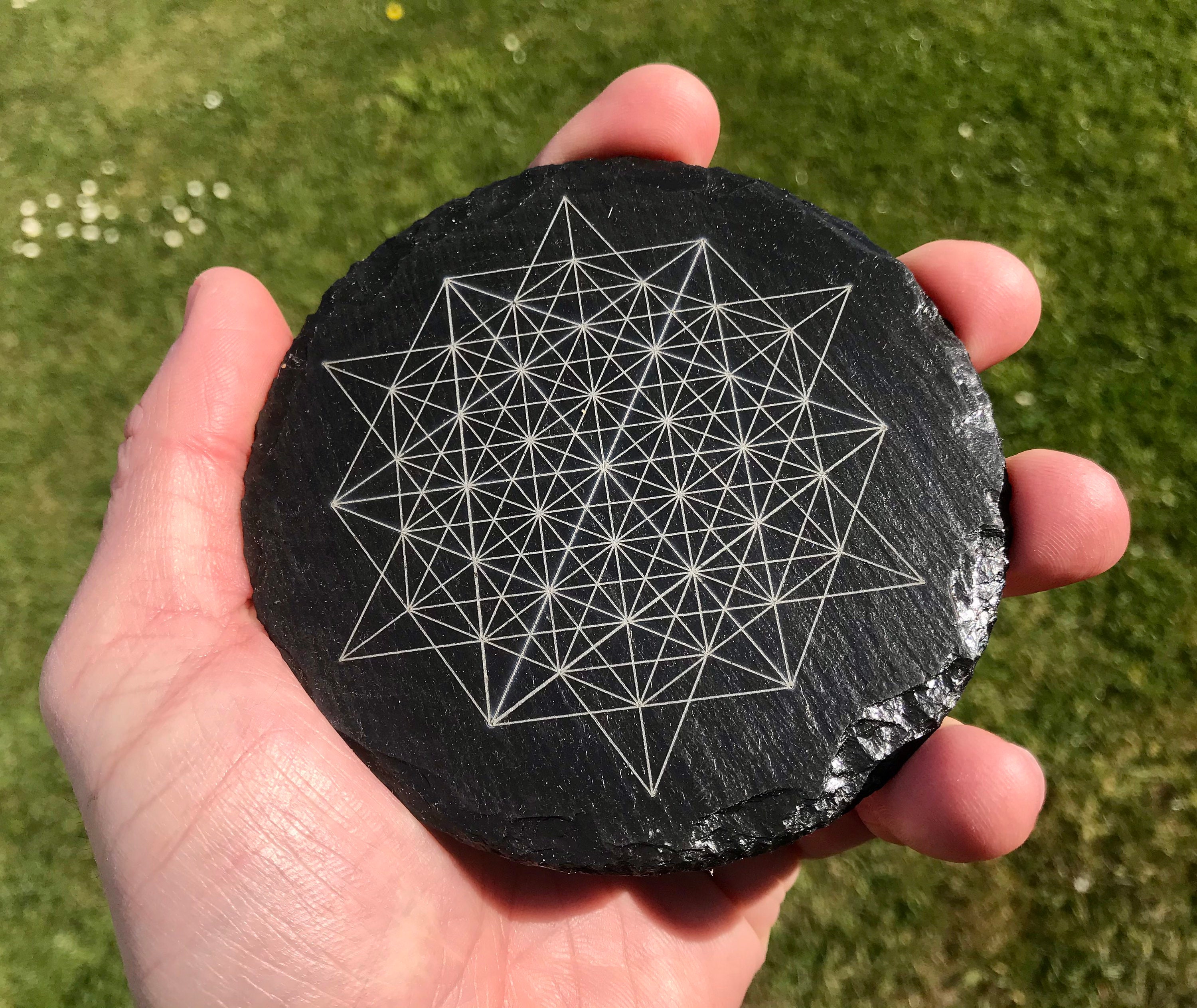 64 Point Star Tetrahedron - Crystal Grid - Sacred Geometry - Gridding ...