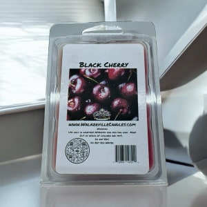 Handgefertigte, umweltfreundliche, fruchtig fruchtige Frühlings- und Sommerduftwachsschmelze nach Black Cherrys