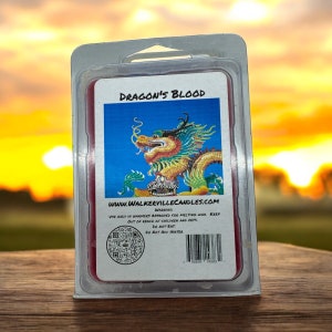 Dragon&#39;s Blood Scented Handmade, Eco-friendly Fragrance for All Seasons Wax Melt