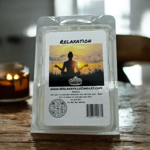 Relaxation Scented Handmade, Eco-friendly Scented Fragrance for Clean Living Wax Melt