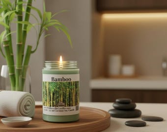 Vela de bambú, coco y soja de 375 ml (12,5 oz)
