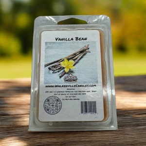 Vanilla Bean, All Seasons Vanilla Sugar Scented Handmade, Eco-friendly Wax Melt