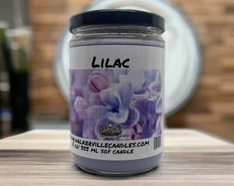 Lilac 12 oz Soy Candle