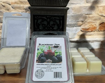 Cera derretida con mermelada de mora