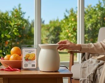 Fondant parfumé à l'orange douce et au piment