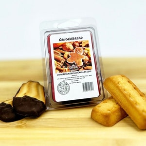 Lebkuchen duftende handgemachte, umweltfreundliche Winter Weihnachten Dessert Duftwachs Wachs schmelzen