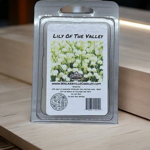 Lily of the Valley Scented Handmade, Eco-Friendly Spring Summer Floral Fresh Clean Wax Melt
