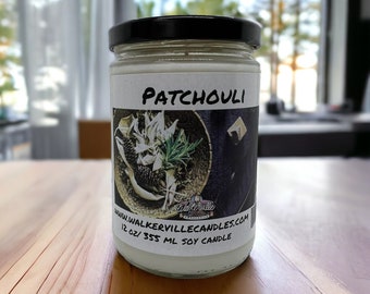 Patchouli 12 oz Soy Candle