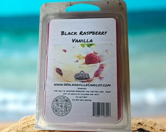 Svart hallonvaniljvaxsmälta