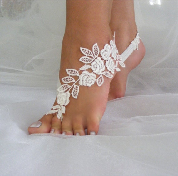 barefoot sandals wedding